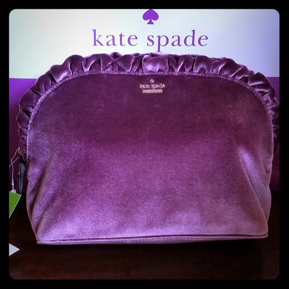 Kate Spade Large Marcy Velvet Bag